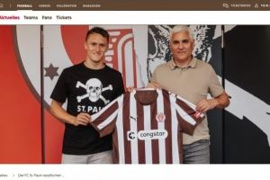 官方:圣保利签下马格德堡前锋卡尔斯 据悉转会费400万欧 官方:圣保利签下马格德堡前锋卡尔斯 据悉转会费400万欧