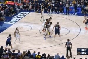 轻松写意!约基奇助攻布劳恩三分 3节26分钟拿下三双&开季4连三双 轻松写意!约基奇助攻布劳恩三分 3节26分钟拿下三双&开季4连三双